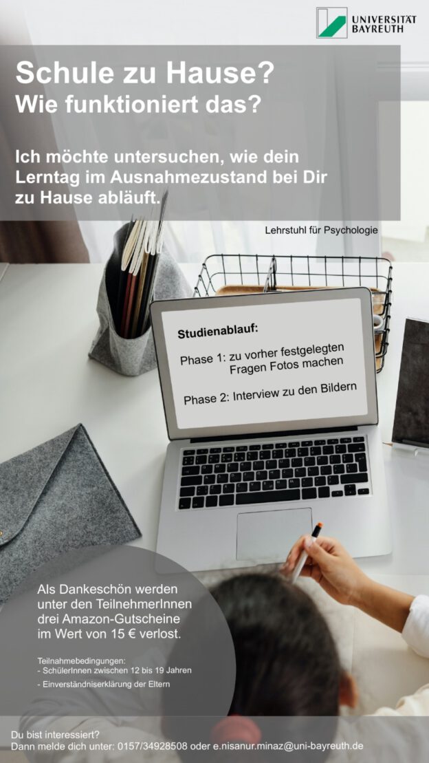 Wissenschaftliche Untersuchung zu „Schule zu Hause“